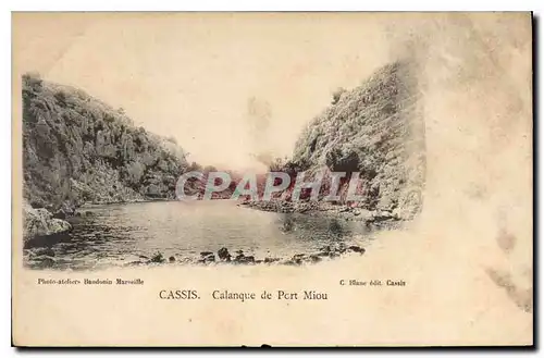 Cartes postales Cassis Calanque de Port Miou