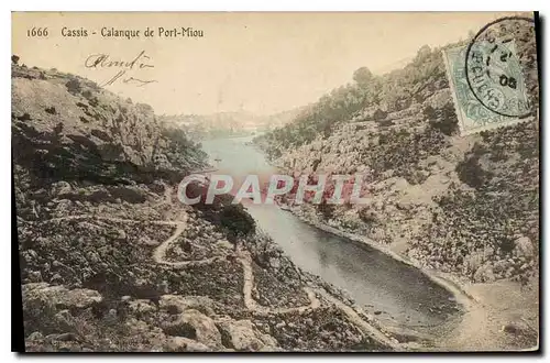 Cartes postales Cassis Calanque de Port Miou