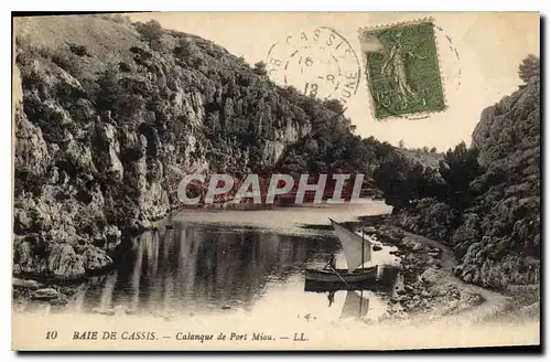 Cartes postales Baie de Cassis Calanque de Port Miou