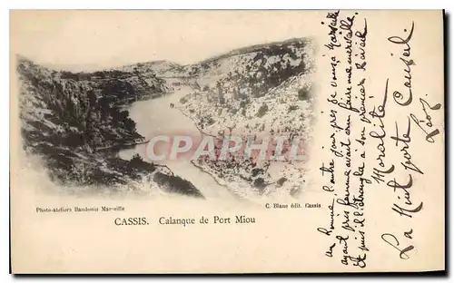 Cartes postales Cassis Calanque de Port Miou