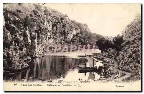 Ansichtskarte AK Baie de Cassis Calanque de Port Miou