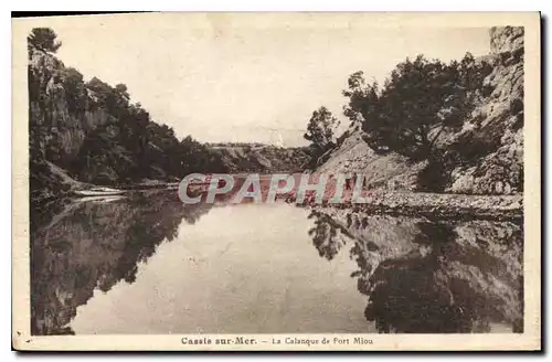 Cartes postales Cassis sur Mer la Calanque de Port Miou