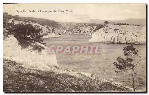 Ansichtskarte AK Entree de la Calanque de Port Miou