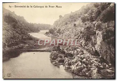 Cartes postales Extremite de la Calanque de Port Miou