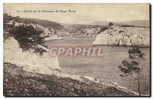 Ansichtskarte AK Entree de la Calanque de Port Miou