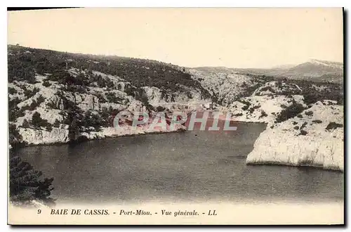 Ansichtskarte AK Baie de Cassis Port Miou vue generale