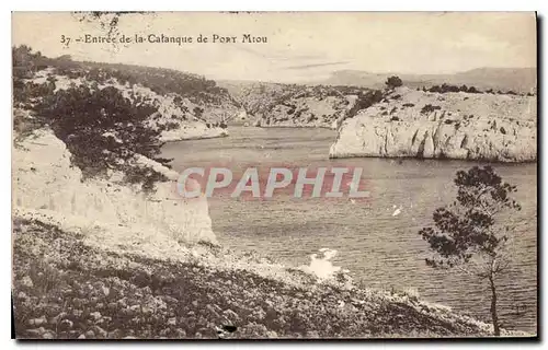 Cartes postales Entree de la Calanque de Port Miou