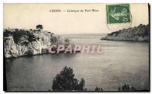 Cartes postales Cassis Calanque de Port Miou