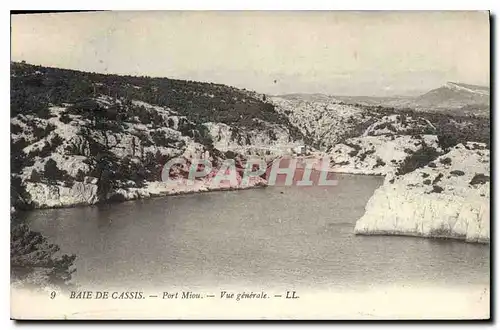 Ansichtskarte AK Baie de Cassis Port Miou vue generale