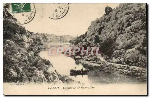 Cartes postales Cassis Calanque de Port Miou