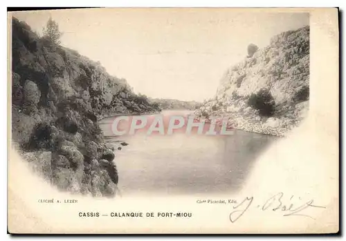 Cartes postales Cassis Calanque de Port Miou