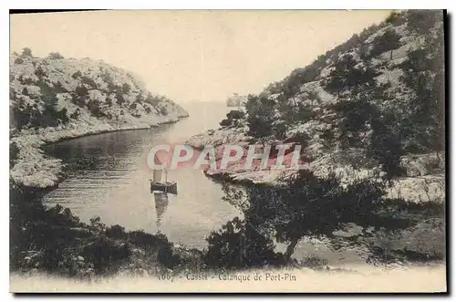 Cartes postales Cassis Calanque de Port Pin