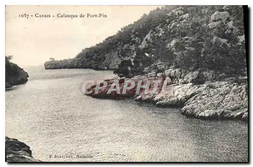 Cartes postales Cassis Calanque de Port Pin