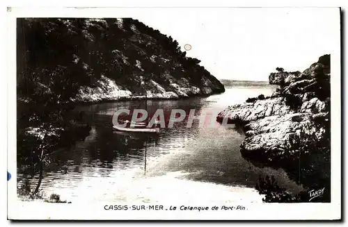 Ansichtskarte AK Cassis sur Mer la Calanque de Port Pin