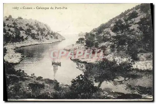 Cartes postales Cassis Calanque de Port Pin