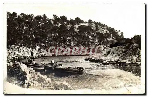 Ansichtskarte AK La Cote Provence Cassis et ses Calanques Calanque de port Pin