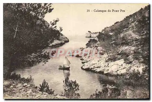 Cartes postales Calanque de Port Pin