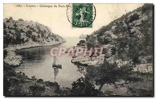 Cartes postales Cassis Calanque de Port Pin