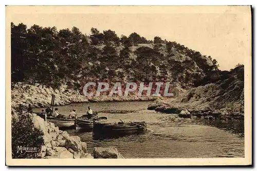 Ansichtskarte AK La Cote Provence Cassis et ses Calanques Calanque de Port Pin