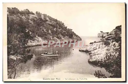 Ansichtskarte AK Cassis sur Mer Calanque de Port Pin