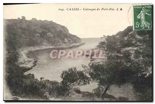 Cartes postales Cassis Calanque de Port Pin