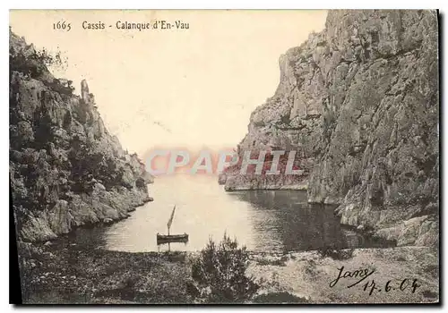 Cartes postales Cassis Calanque d'En Vau