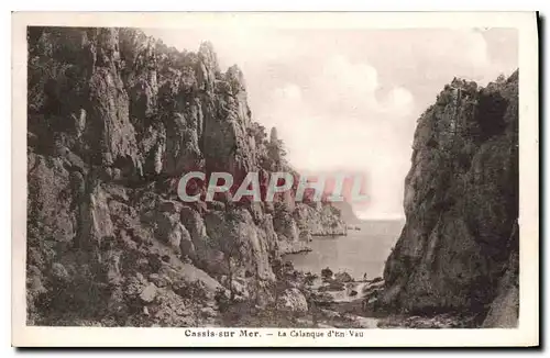 Cartes postales Cassis sur Mer Calanque d'En Vau