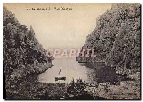 Cartes postales Calanque d'En Vau Cassis