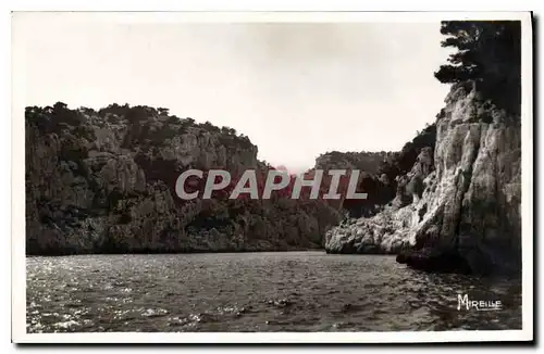 Cartes postales La Cote Provencale Cassis et ses Calanques entree de la Calanque d'En Vau