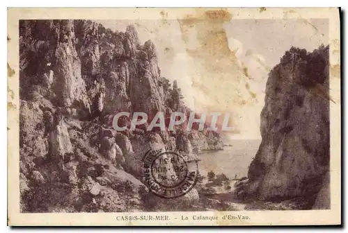 Cartes postales Cassis sur Mer Calanque d'En Vau