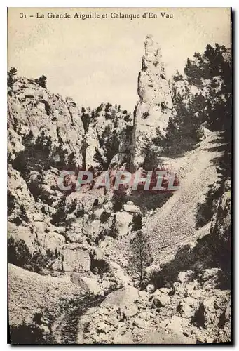 Cartes postales La Grande Aiguille et Calanque d'En Vau