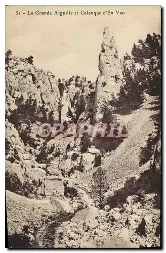 Cartes postales La grande Aiguille et Calanque d'En Vau