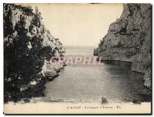 Cartes postales Cassis Calanque d'Enveau