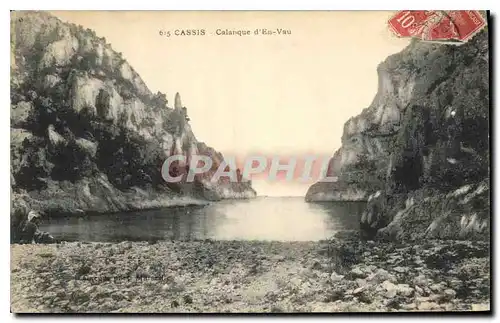 Cartes postales Cassis Calanque d'En Vau