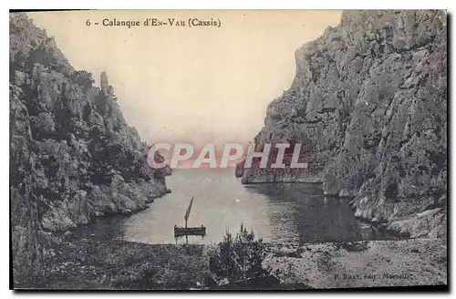 Cartes postales Calanque d'En Vau Cassis