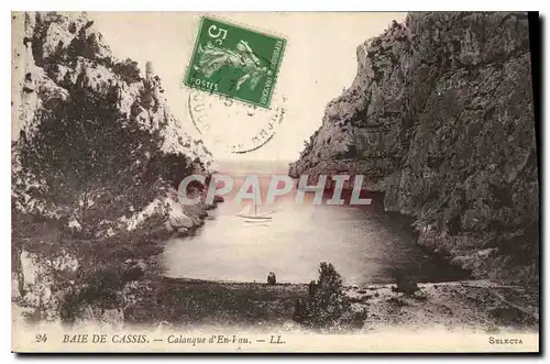 Cartes postales Baie de Cassis Calanque d'En Vau