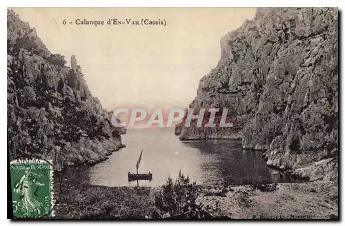 Cartes postales Calanque d'En Vau Cassis