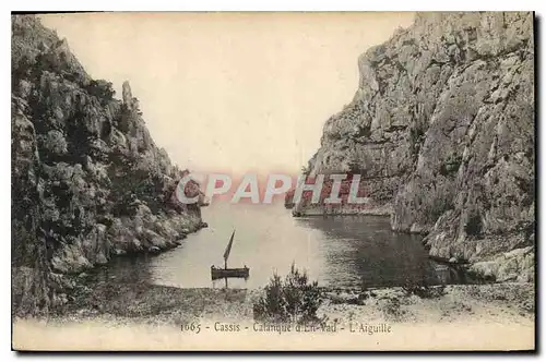 Ansichtskarte AK Cassis Calanque d'En Vau l'Aiguille