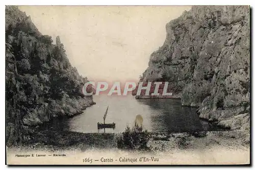 Cartes postales Cassis Calanque d'En Vau