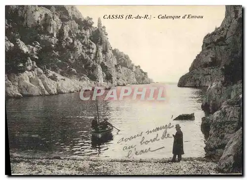 Cartes postales Cassis B du R Calanque d'Envau