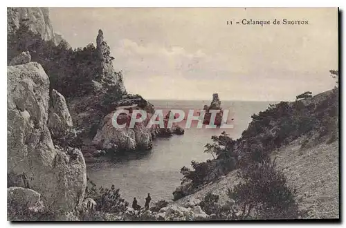 Cartes postales Calanque de Sugiton