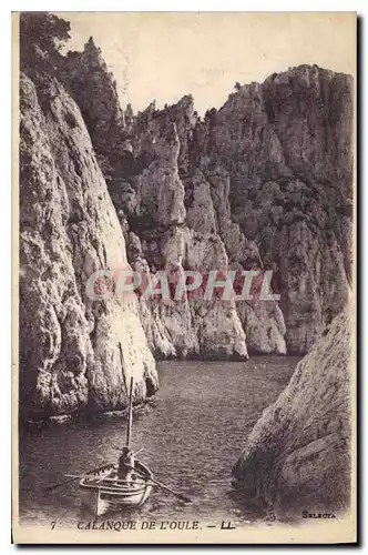 Cartes postales Calanque de l'Oule