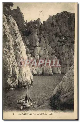 Cartes postales Calanque de l'Oule