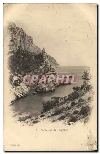 Cartes postales Calanque de Sugitton