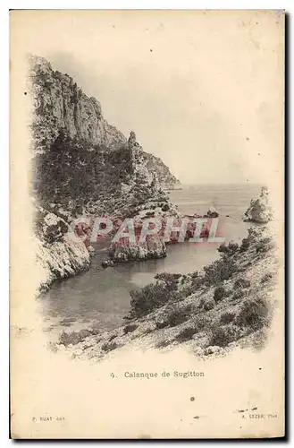 Cartes postales Calanque de Sugitton