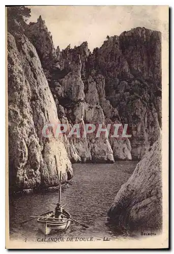 Cartes postales Calanque de l'Oule