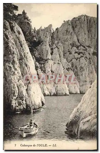 Cartes postales Calanque de l'Oule