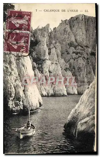 Cartes postales Calanque de l'Oule