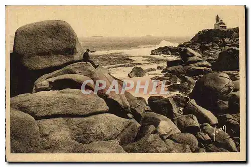 Cartes postales Ploumanach Cotes du Nord les rochers du Phare