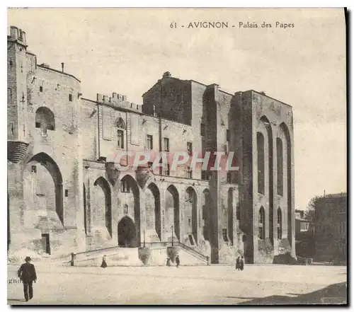 Cartes postales Avignon Palais des Papes